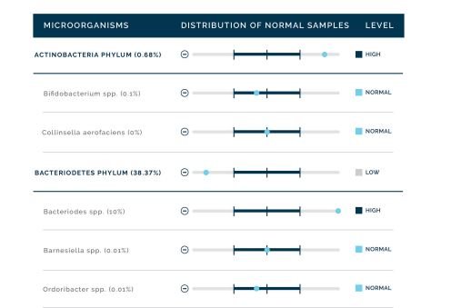 Viome vs BIOHM vs Floré: BIOHM microbes analysis