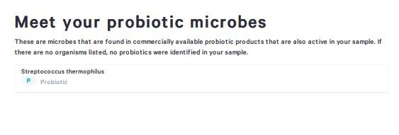 Viome vs BIOHM vs Floré: Viome probiotic microbes