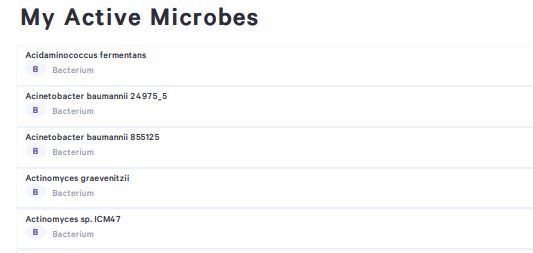 Viome vs BIOHM vs Floré: Viome active microbes